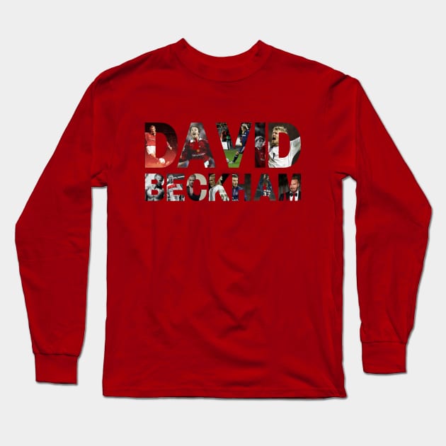 David Beckham Long Sleeve T-Shirt by create